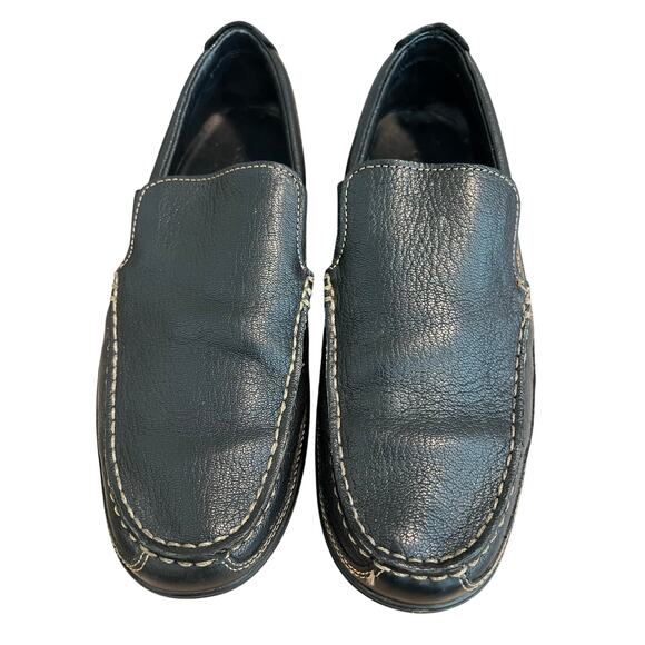 Cole Haan Loafers Men's Tucker Venetian Dress Black Leather 10 M - Picture 1 of 6